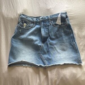 Denim Mini Skirt